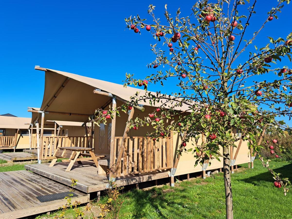 De Hazelaarshof Luxe Glampingtent Bij Natuurgebied De Millingerwaard Kekerdom المظهر الخارجي الصورة